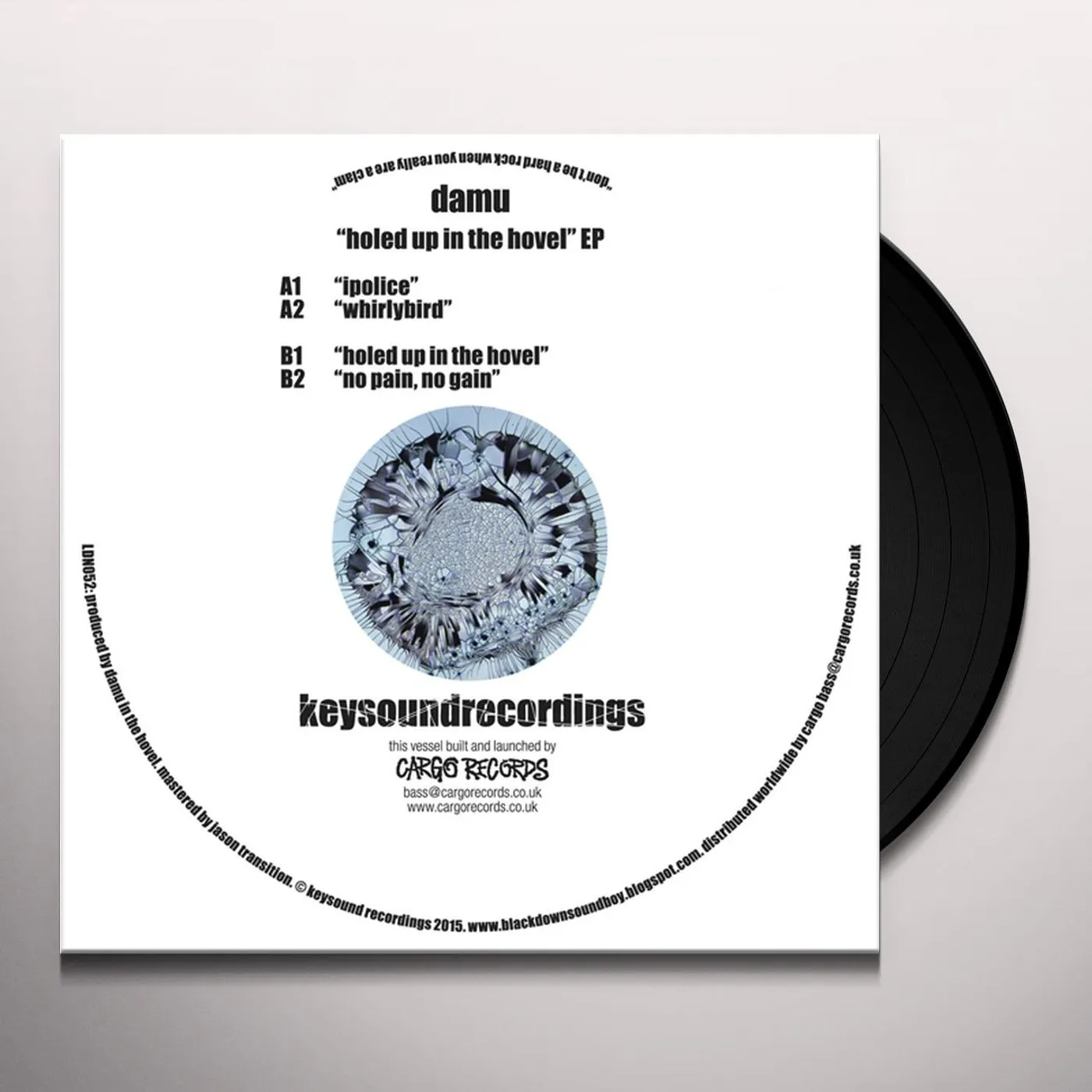 Damu HOLED UP IN THE HOVEL Vinyl Record