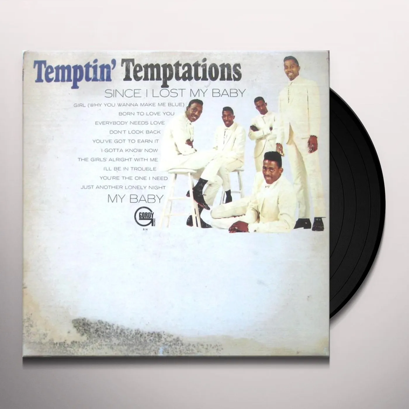 TEMPTIN The Temptations Vinyl Record