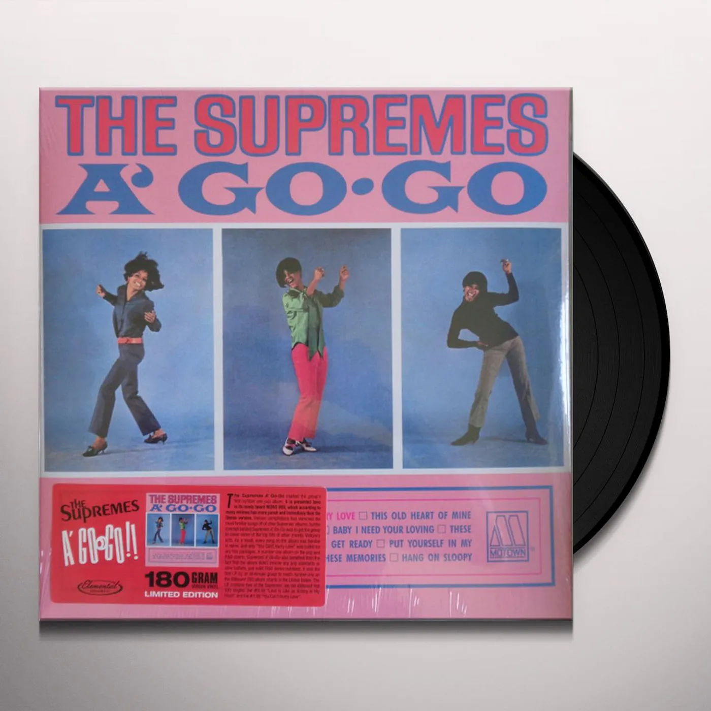 The Supremes A GO-GO Vinyl Record