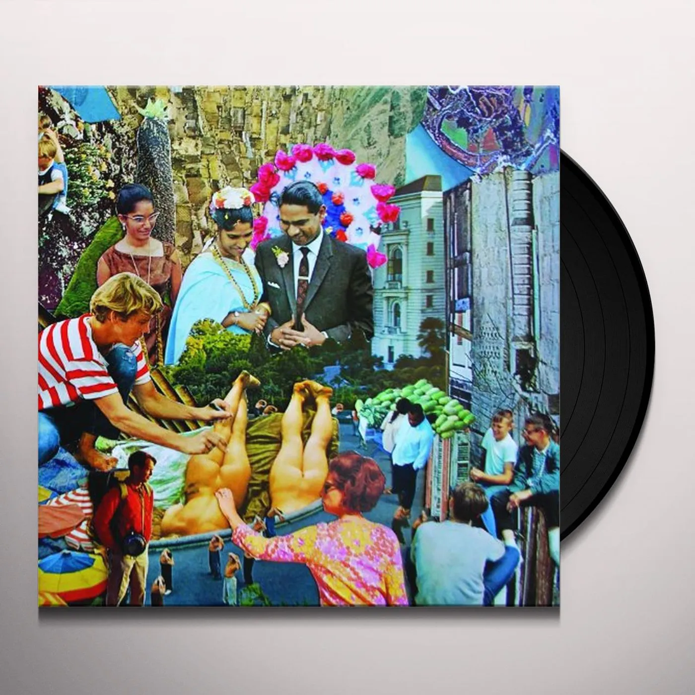 Monster Rally Coral Vinyl Record