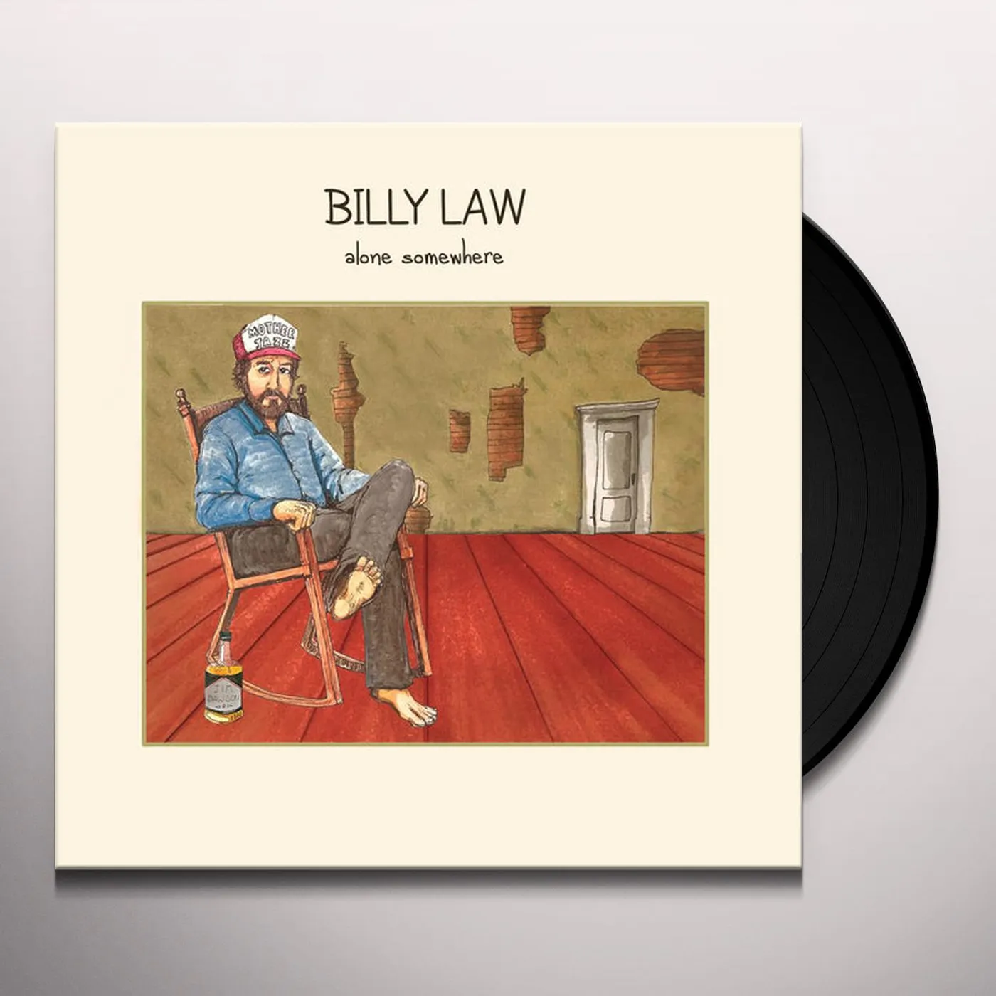 Billy Law ALONE SOMEWHERE (140G) Vinyl Record