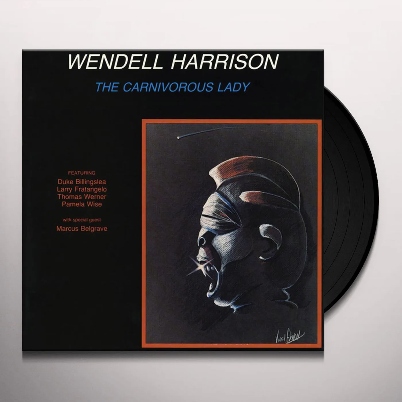 Wendell Harrison The Carnivorous Lady Vinyl Record