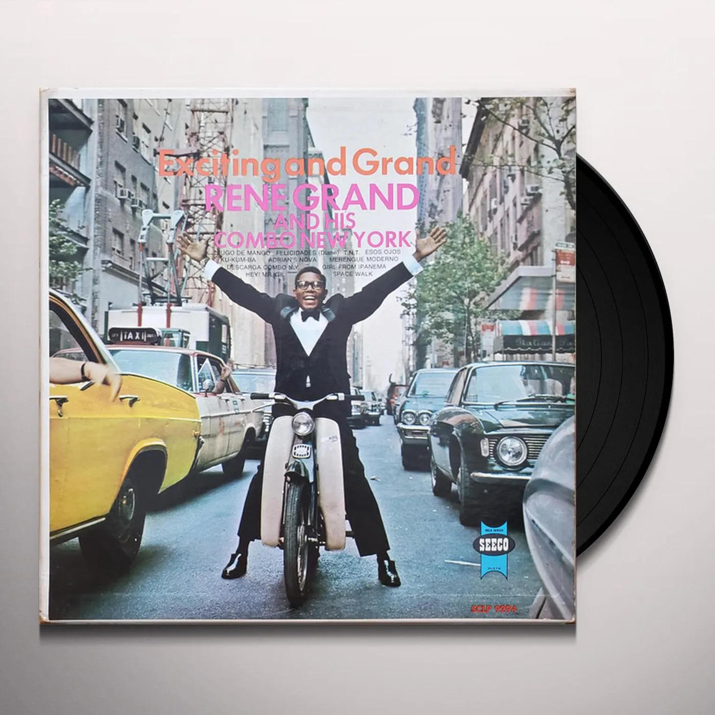 Rene Grand & His Combo New York EXCITING & GRAND Vinyl Record