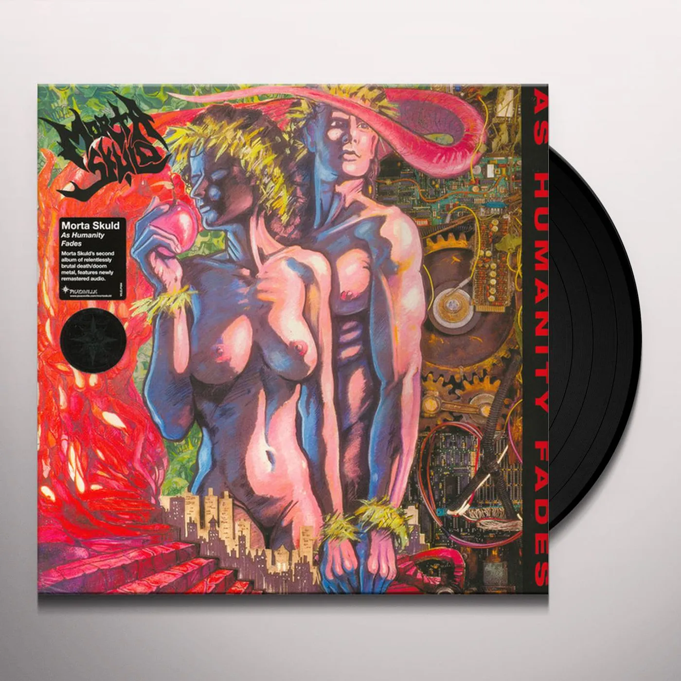 Morta Skuld AS HUMANITY FADES Vinyl Record