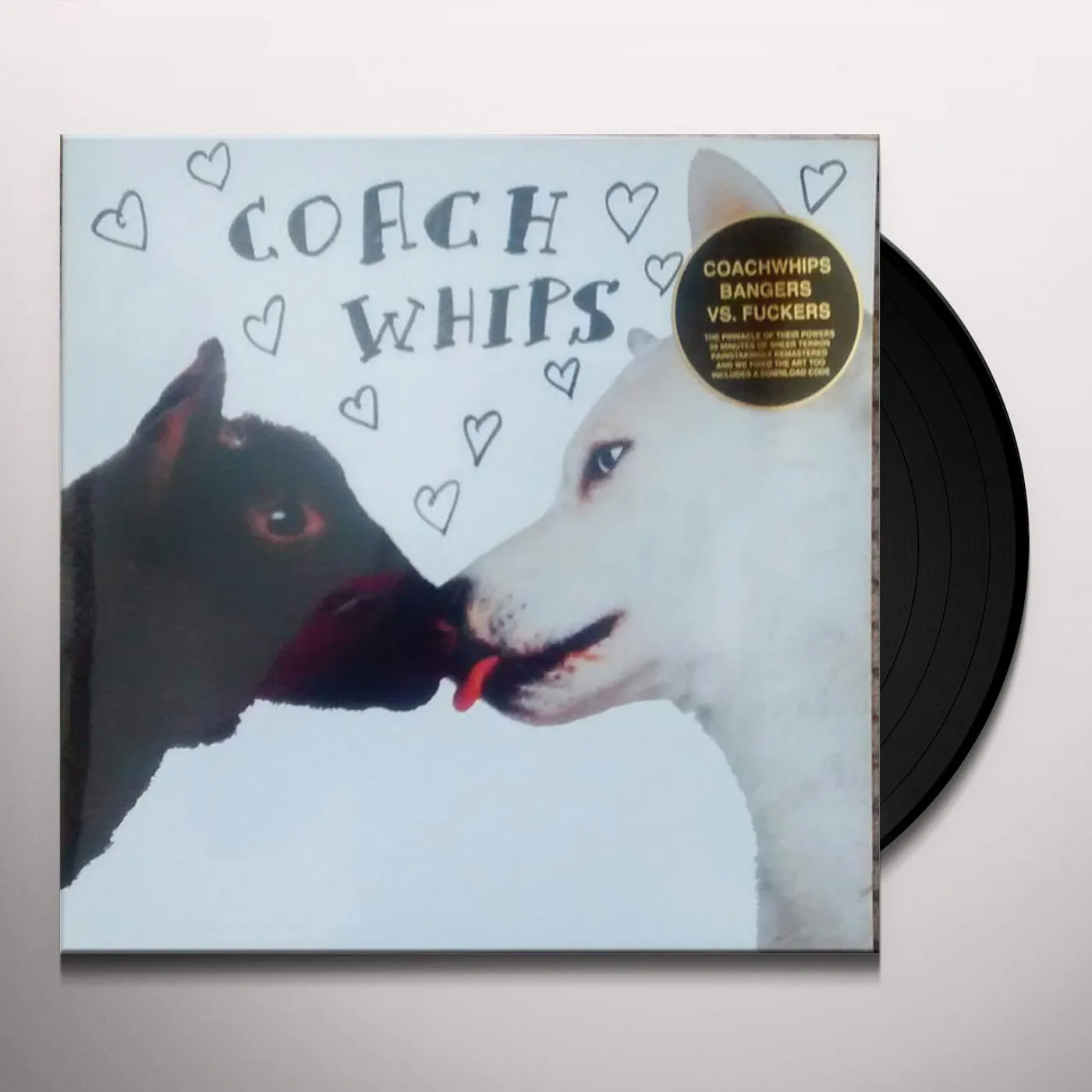 Coachwhips Bangers Vs. Fuckers Vinyl Record