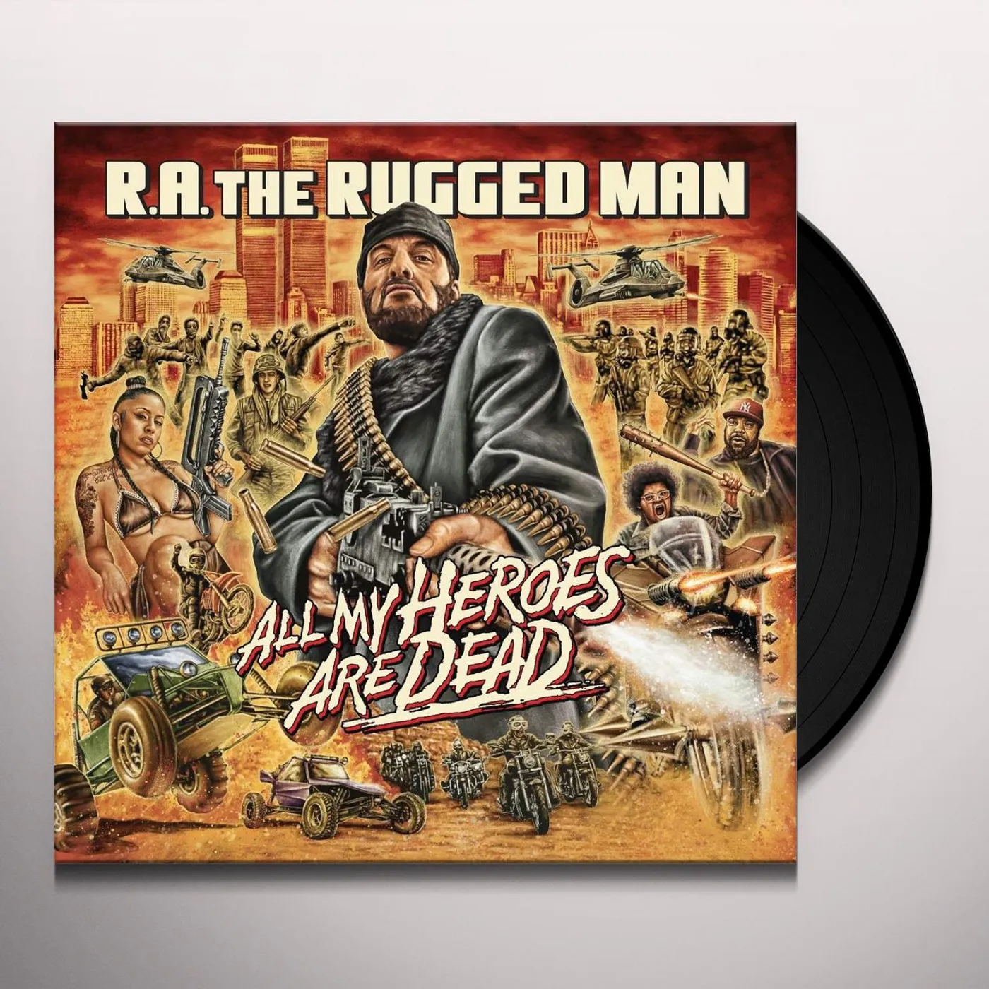 R.A. The Rugged Man All My Heroes Are Dead Vinyl Record