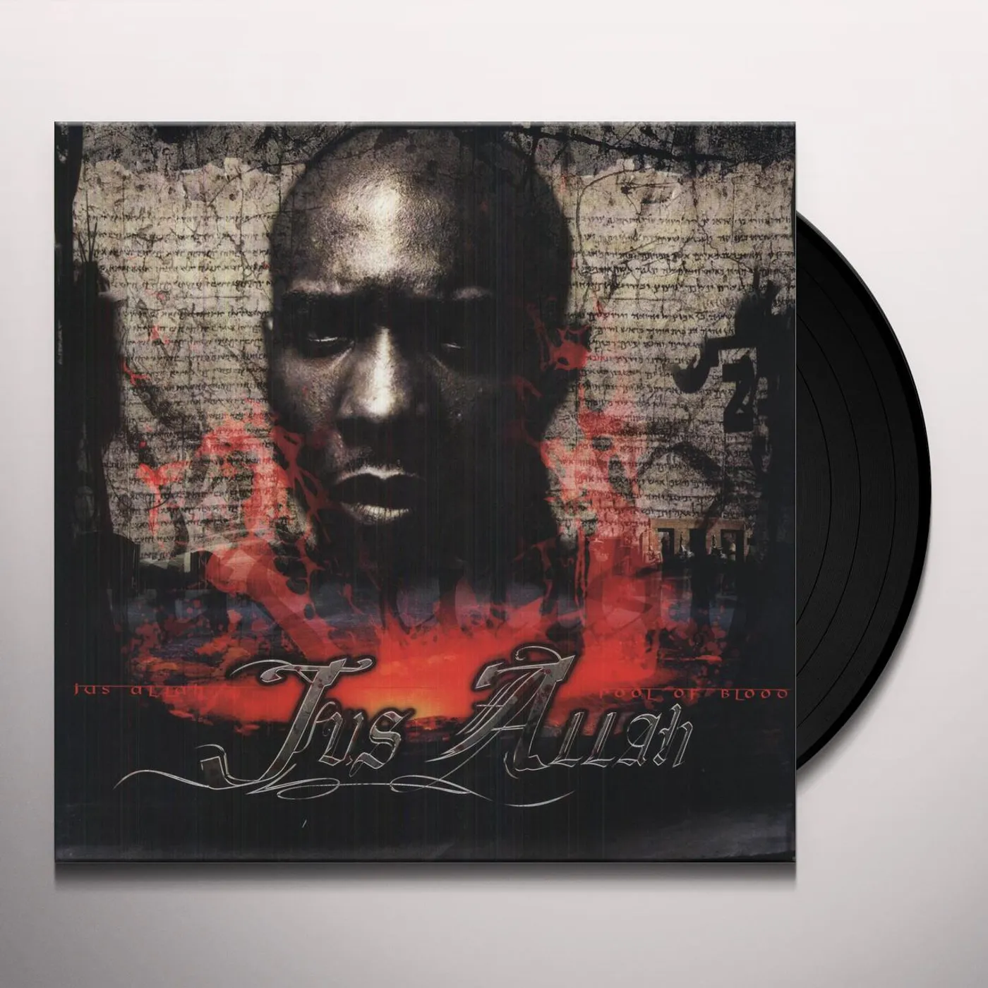 Jus Allah POOL OF BLOOD / HELL RAZORS Vinyl Record