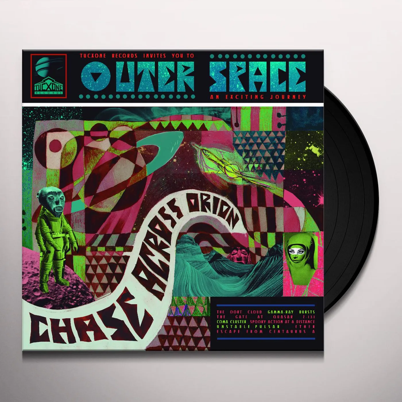 Outer Space Chase Across Orion Vinyl Record