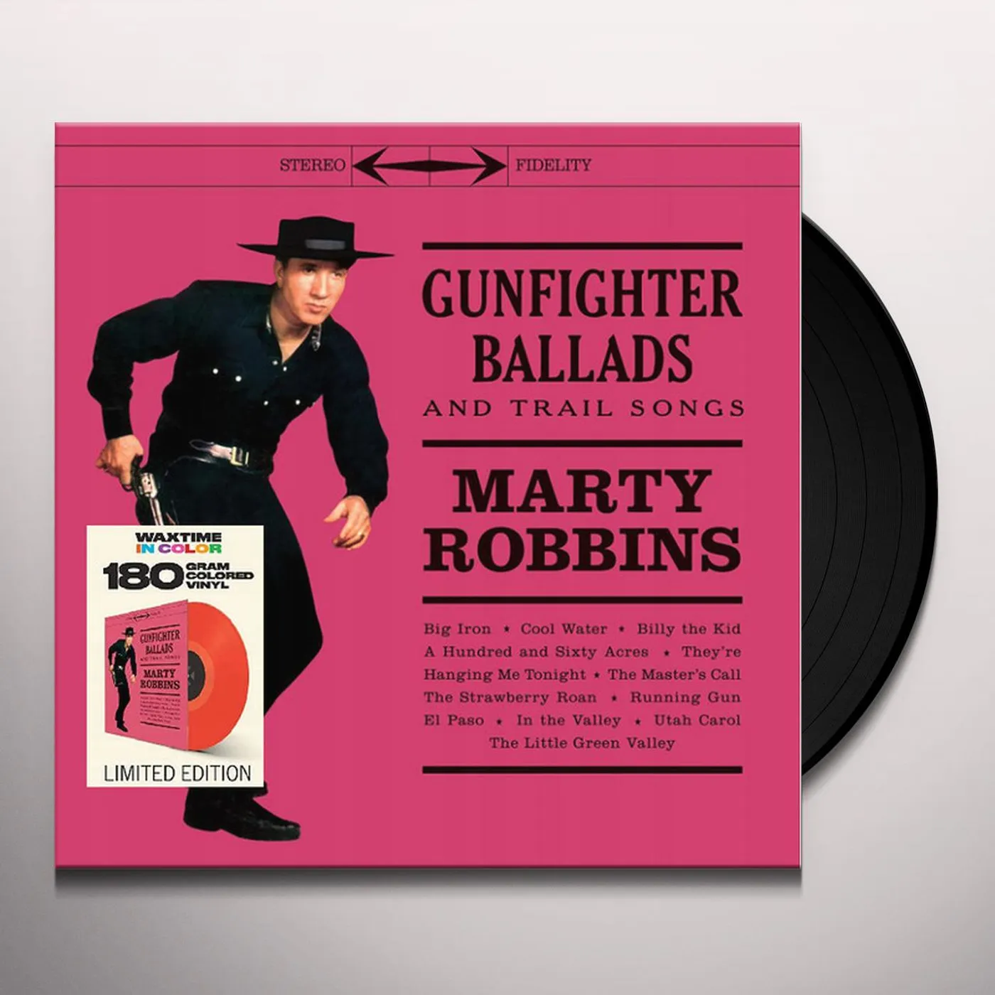 Marty Robbins GUNFIGHTER BALLADS & TRAIL SONGS Vinyl Record
