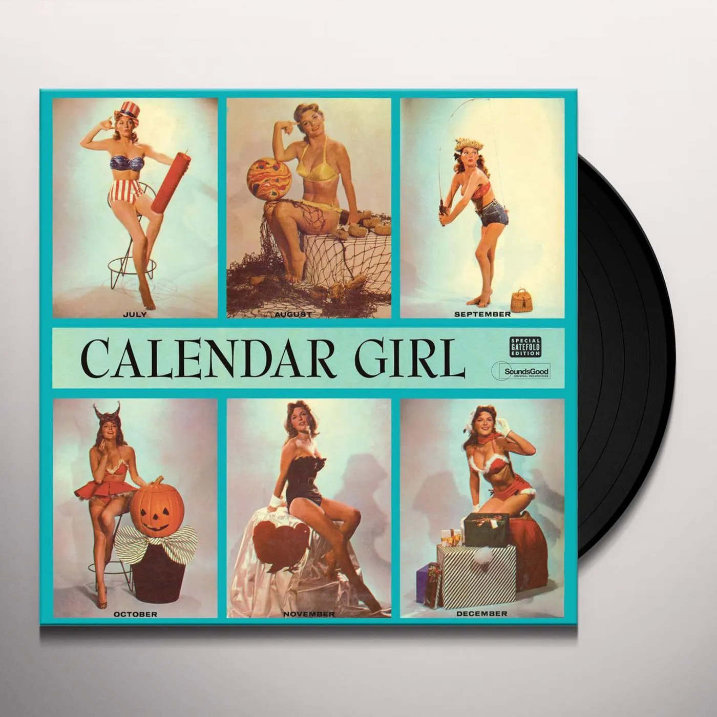 Julie London CALENDAR GIRL Vinyl Record