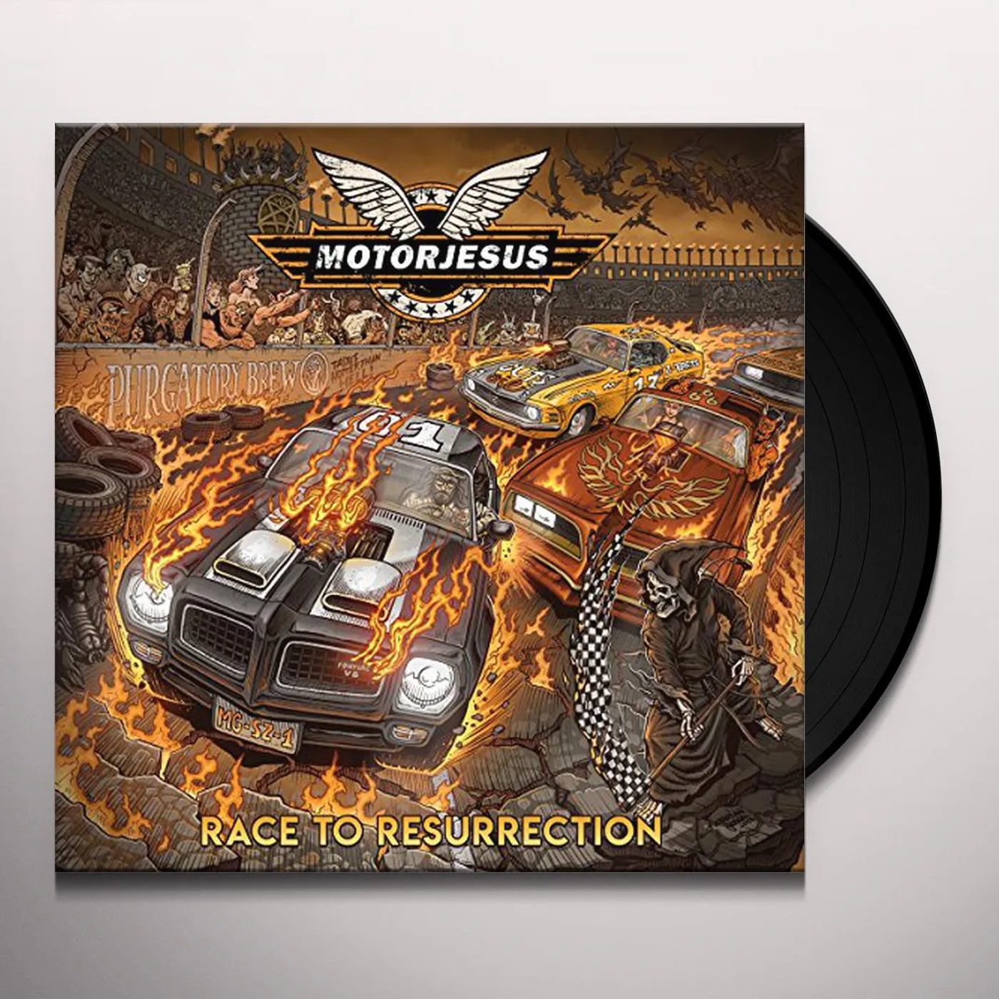 Motorjesus Race to Resurrection Vinyl Record