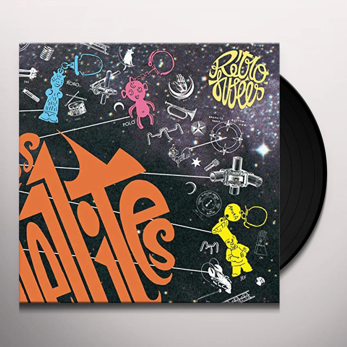 Les Satellites RETRO FUSEES Vinyl Record