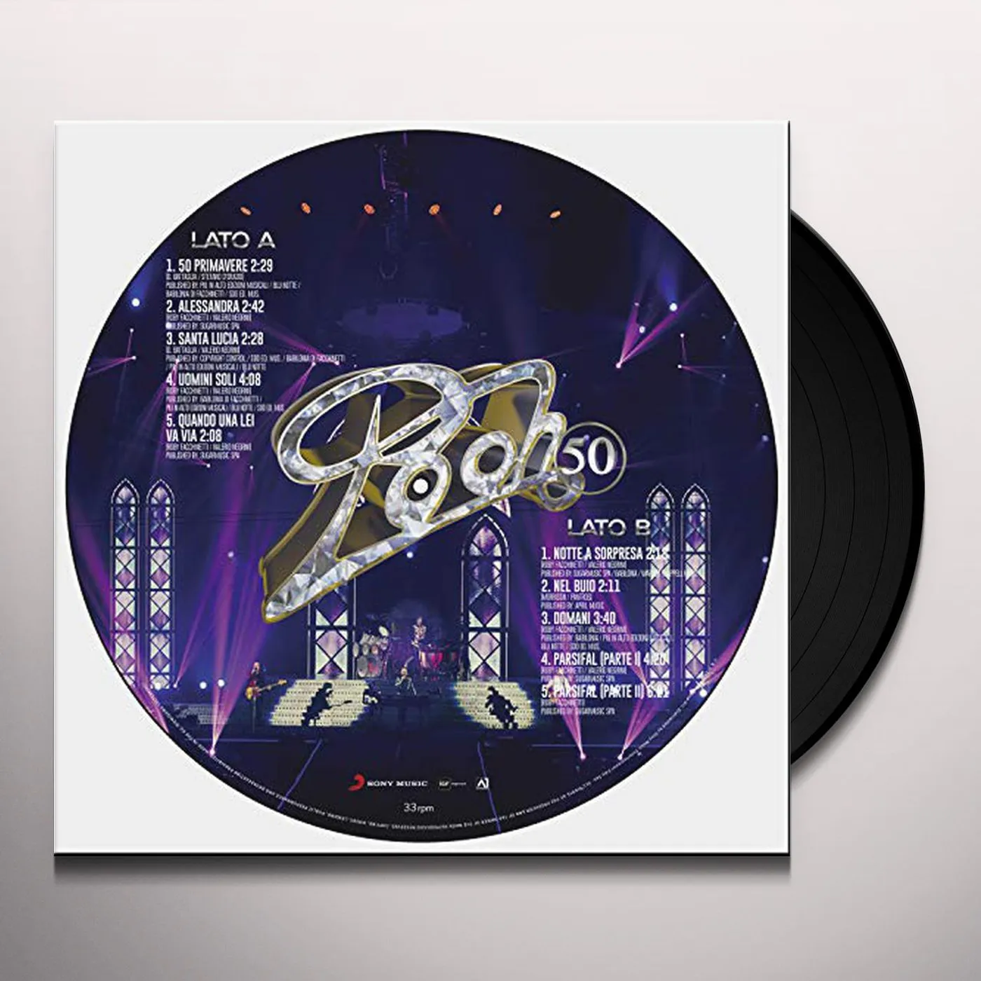 Pooh L'ULTIMO ABBRACCIO: PICTURE 3 Vinyl Record