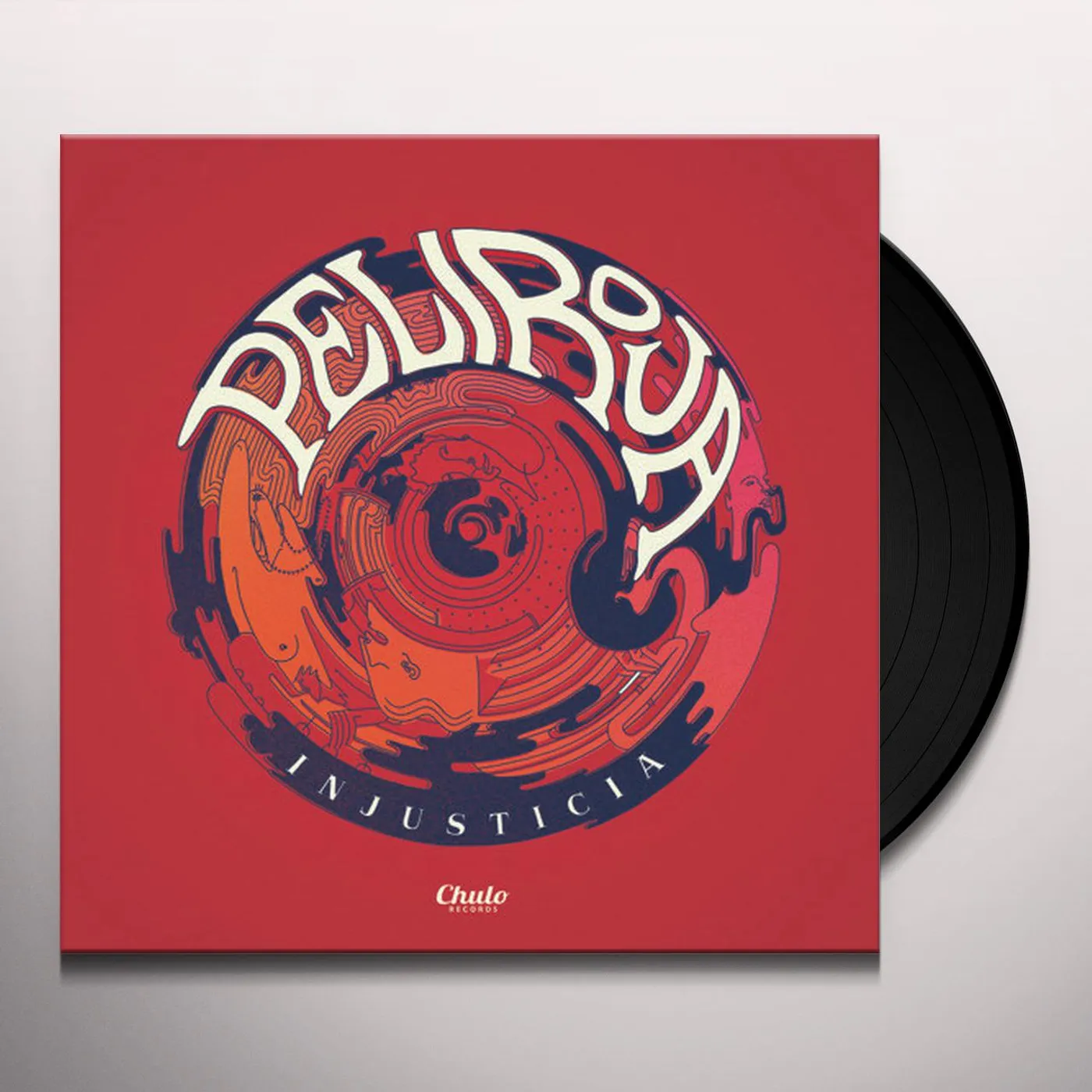 Peliroja Injusticia Vinyl Record