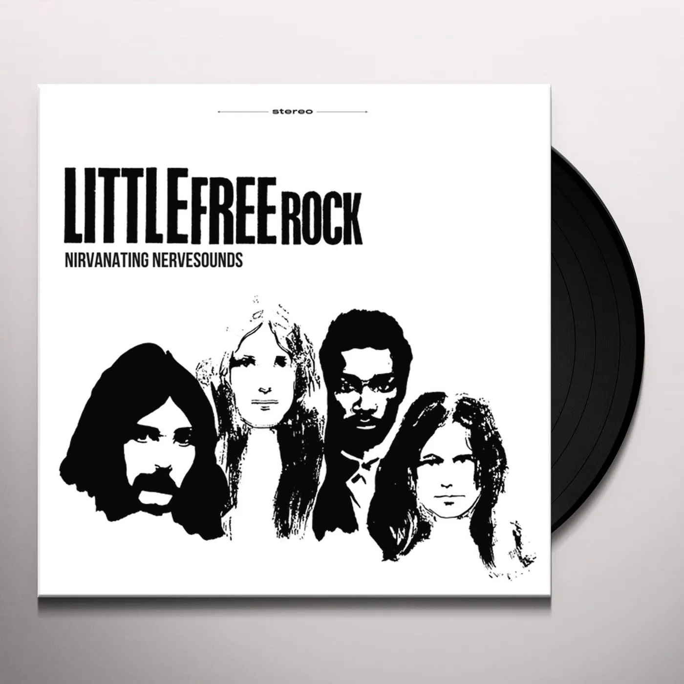 Little Free Rock Nirvanating Nervesounds Vinyl Record