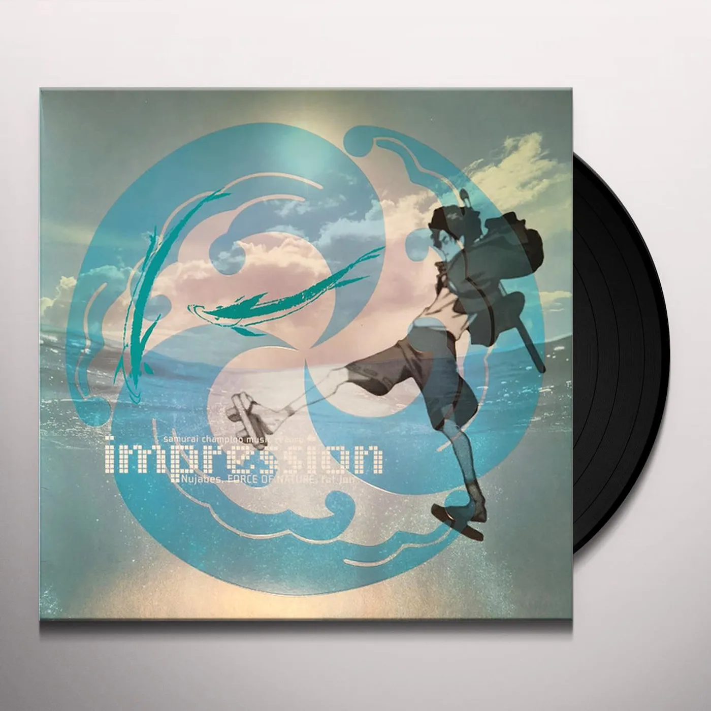 Force of Nature / Nujabes / Fat Jon SAMURAI CHAMPLOO MUSIC RECORD: IMPRESSION - Original Soundtrack Vinyl Record