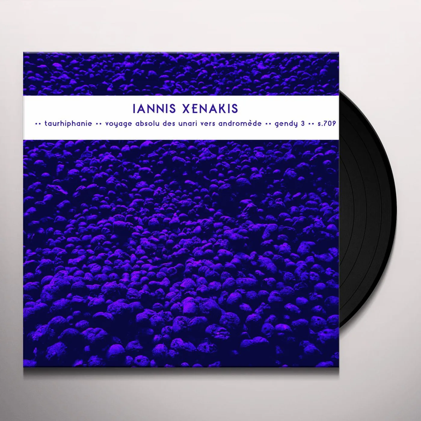 Iannis Xenakis LATE WORKS Vinyl Record