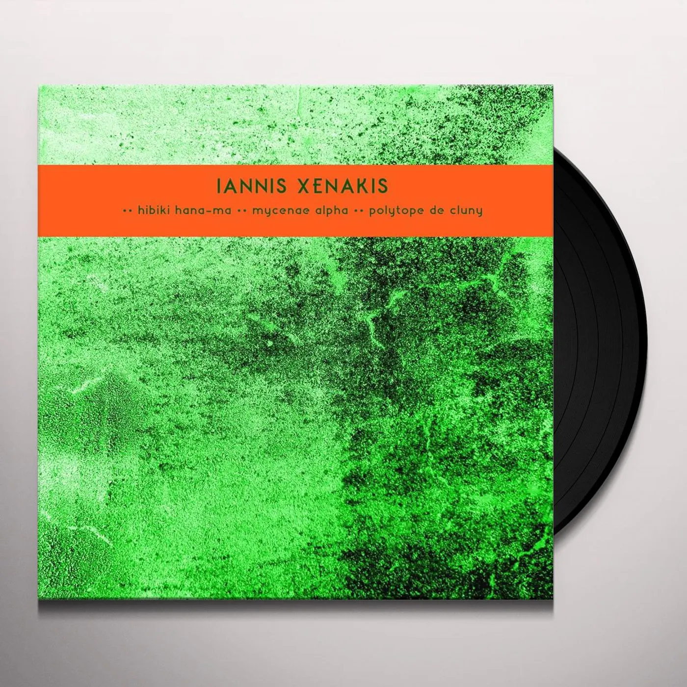 Iannis Xenakis Les Polytopes I Vinyl Record