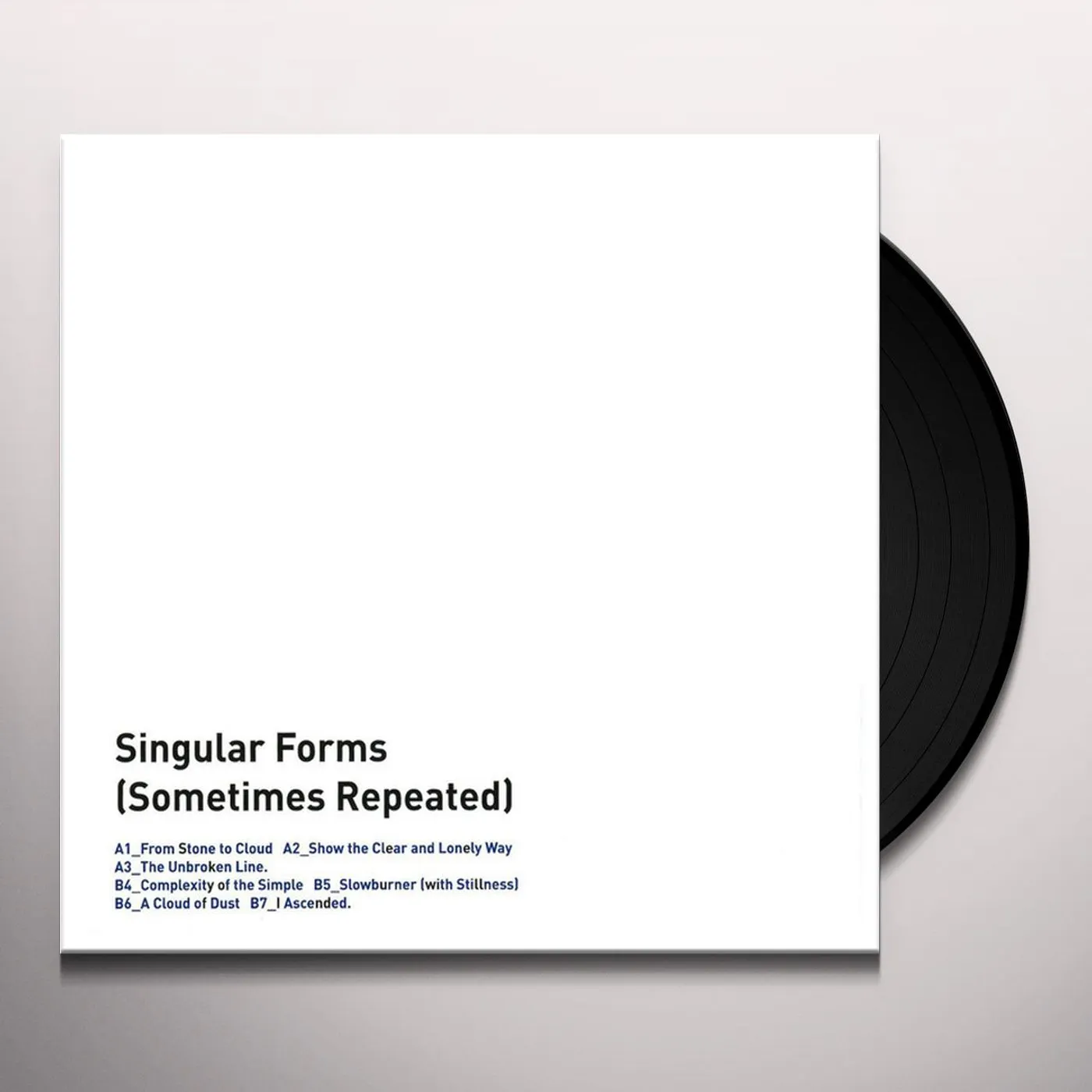 Sylvain Chauveau Singular Forms (Sometimes Repeated) Vinyl Record