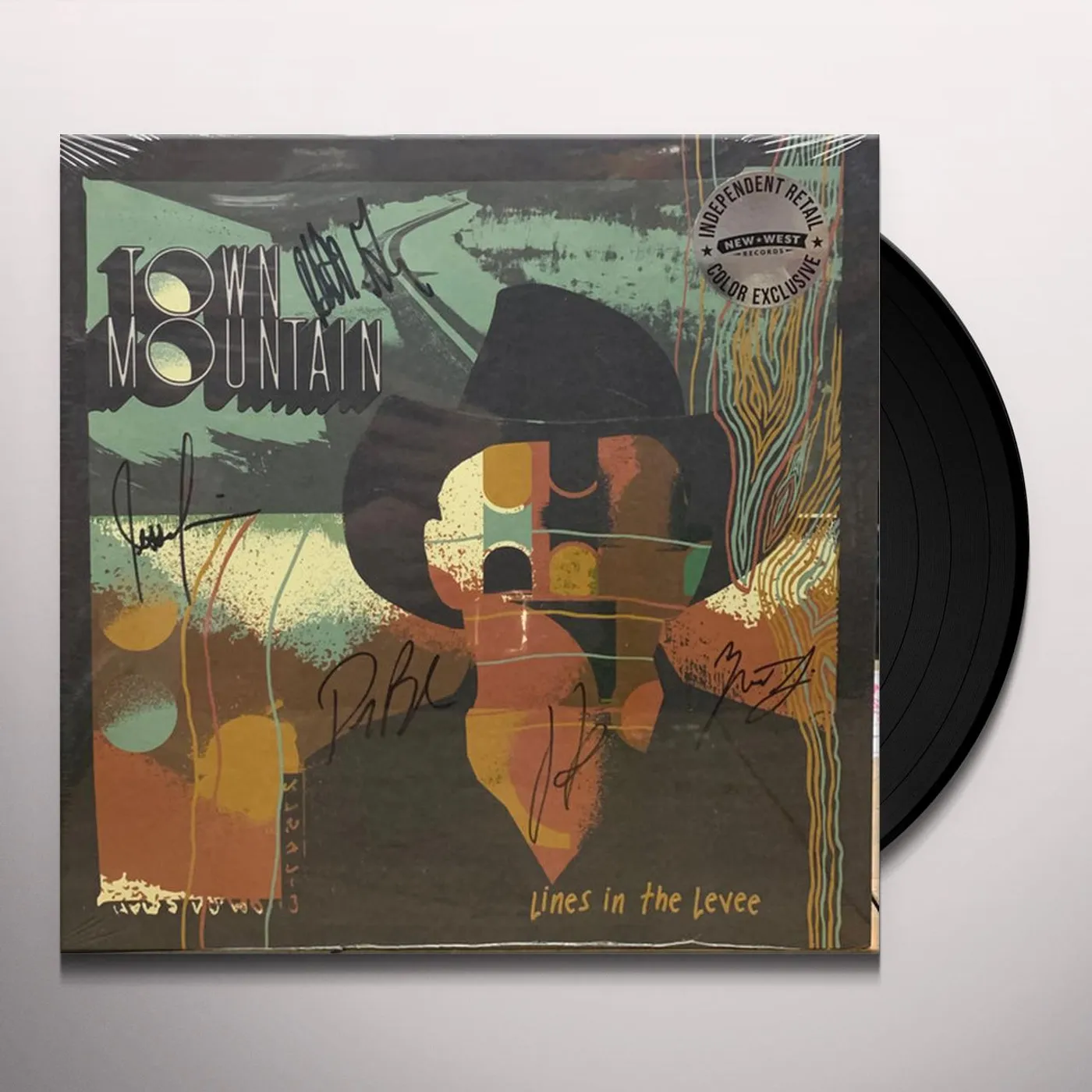 Town Mountain Lines in the Levee Vinyl Record