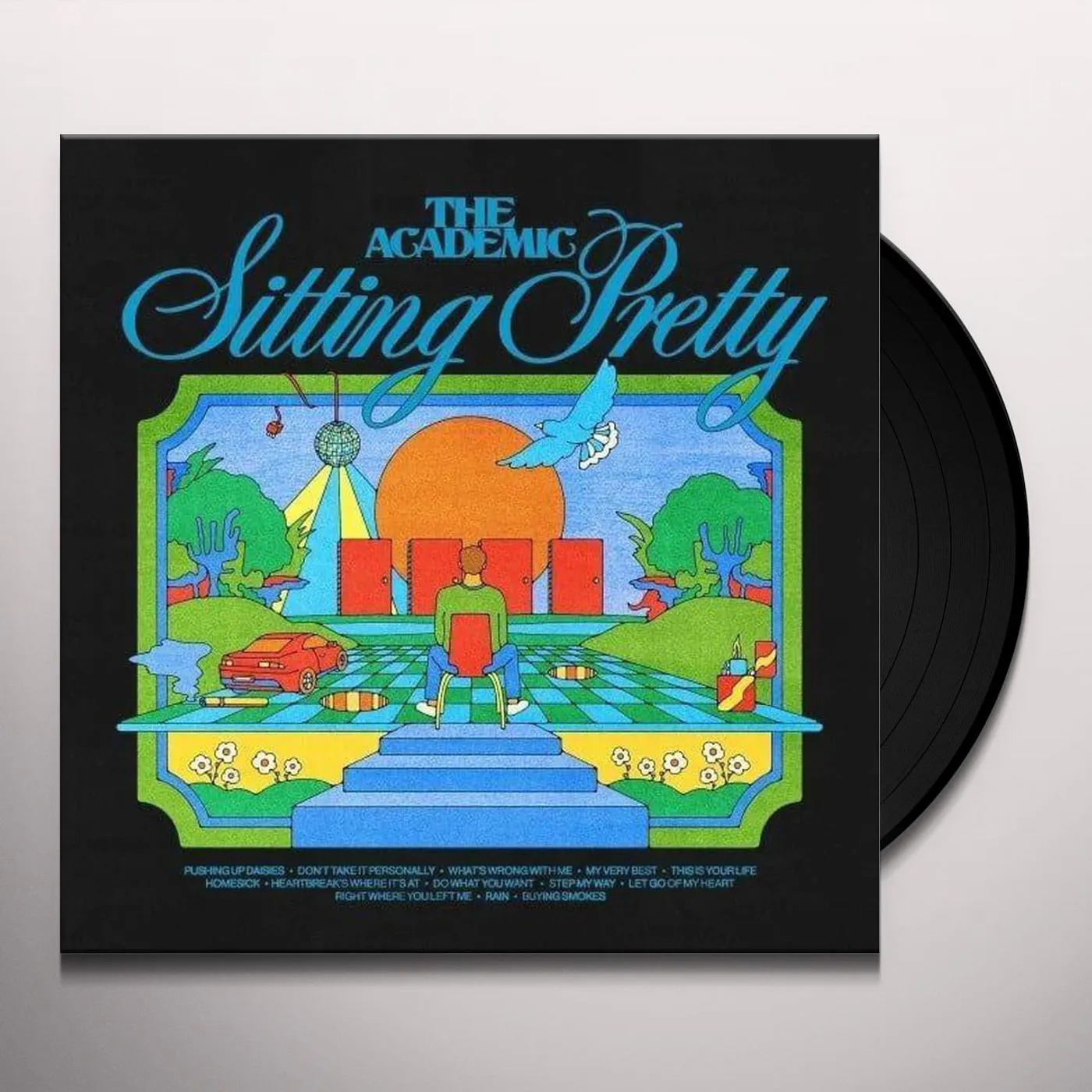 The Academic Sitting Pretty Vinyl Record
