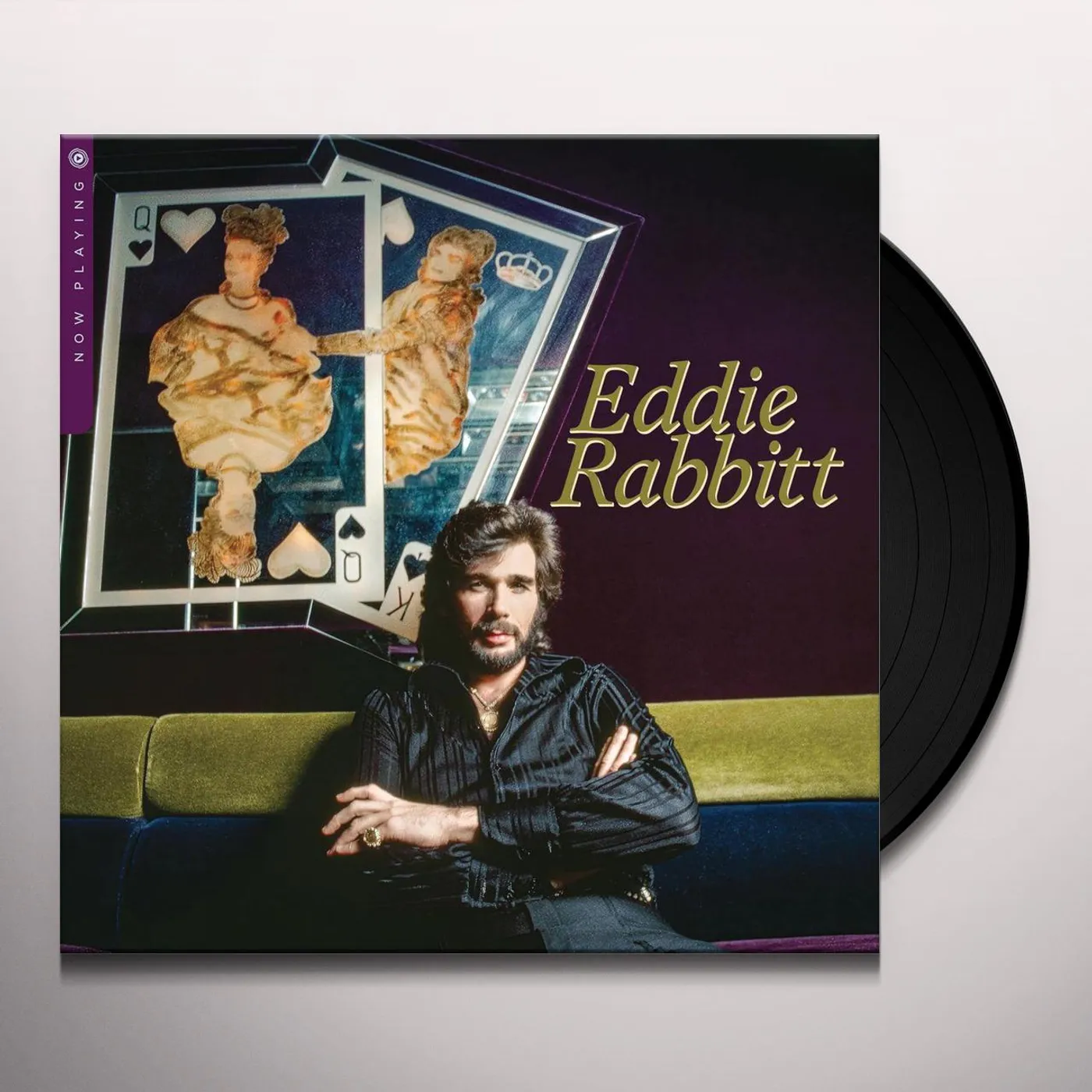Eddie Rabbitt Now Playing Vinyl Record