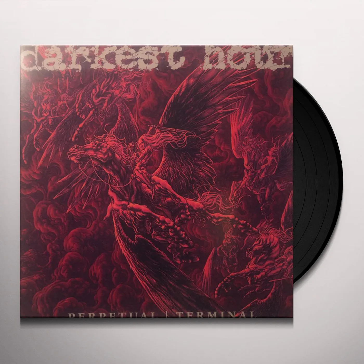 Darkest Hour PERPETUAL TERMINAL (PINK VINYL) Vinyl Record