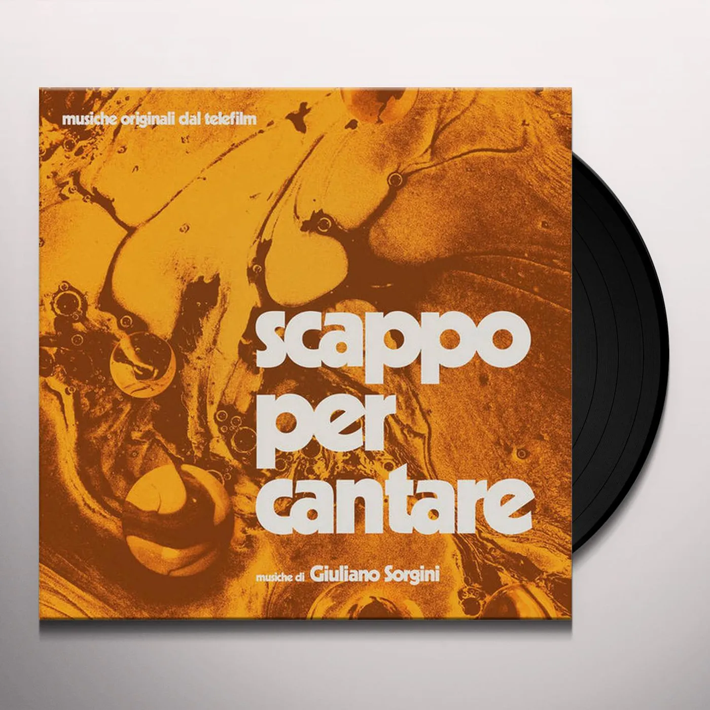 Giuliano Sorgini Scappo Per Cantare Vinyl Record