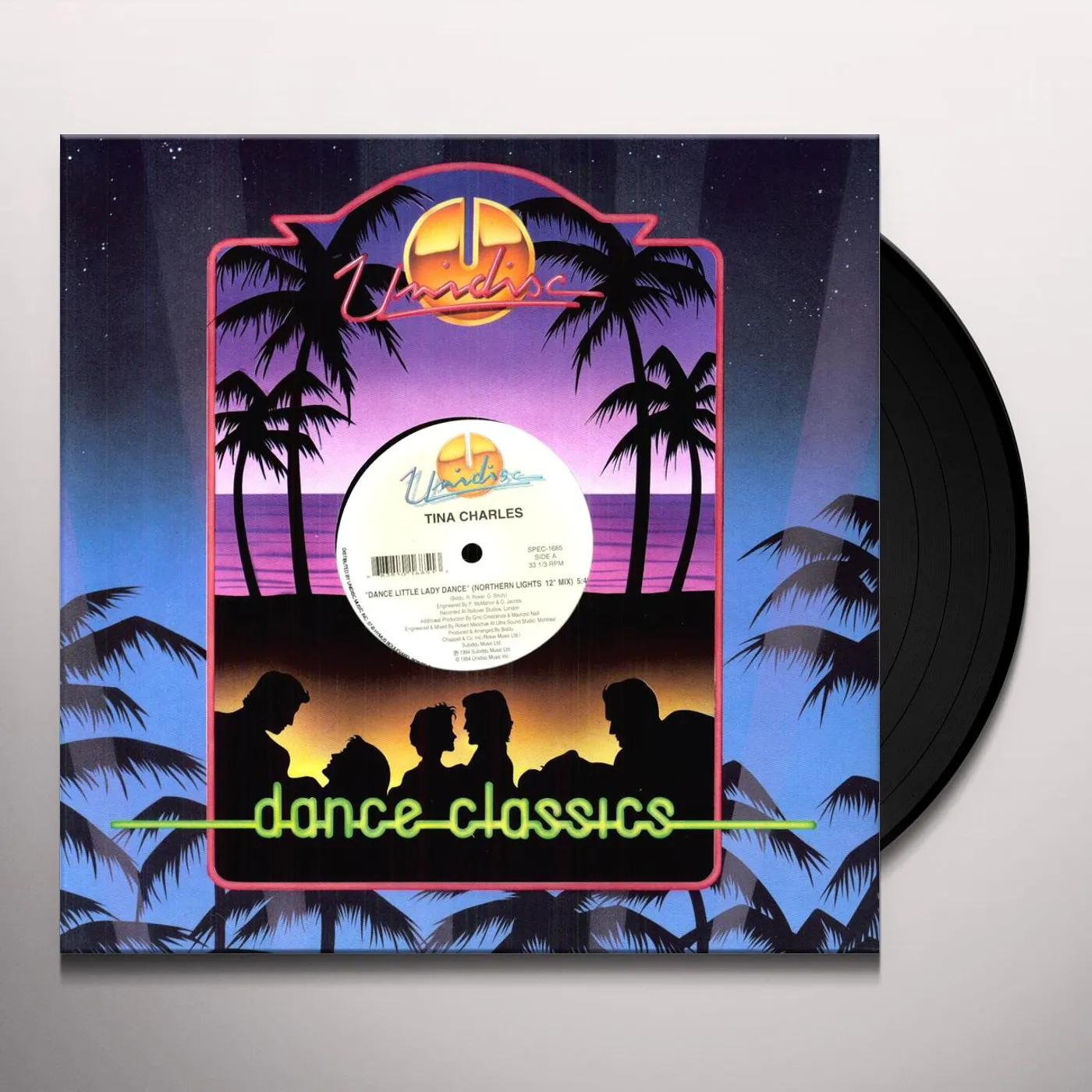 Tina Charles FIRE/DANCE LITTLE LADY DANCE Vinyl Record