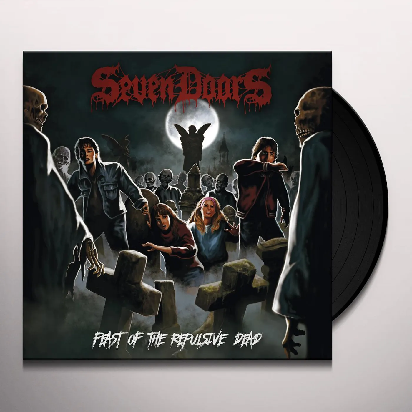 Seven Doors FEAST OF THE REPULSIVE DEAD Vinyl Record