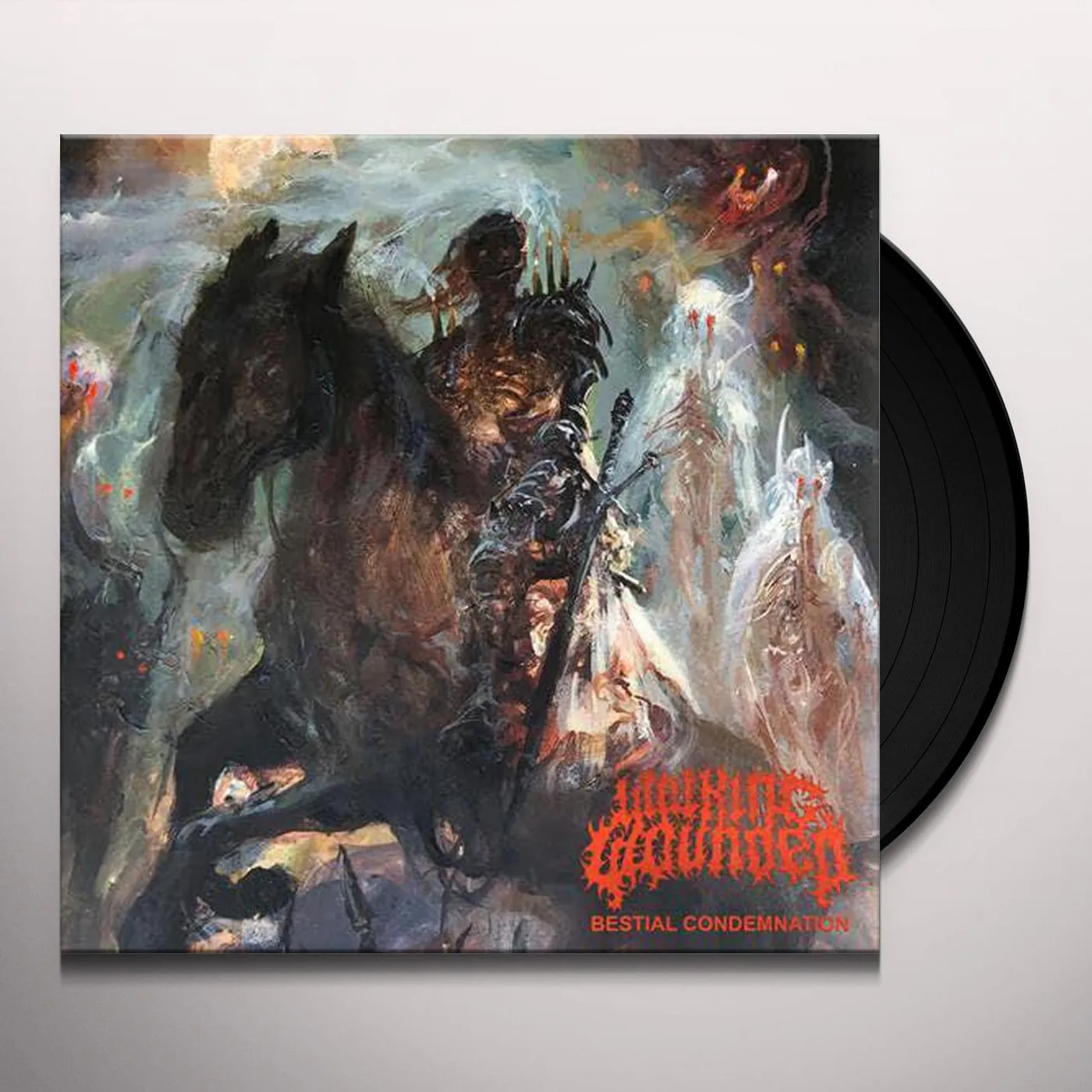 Walking Wounded Bestial Condemnation Vinyl Record