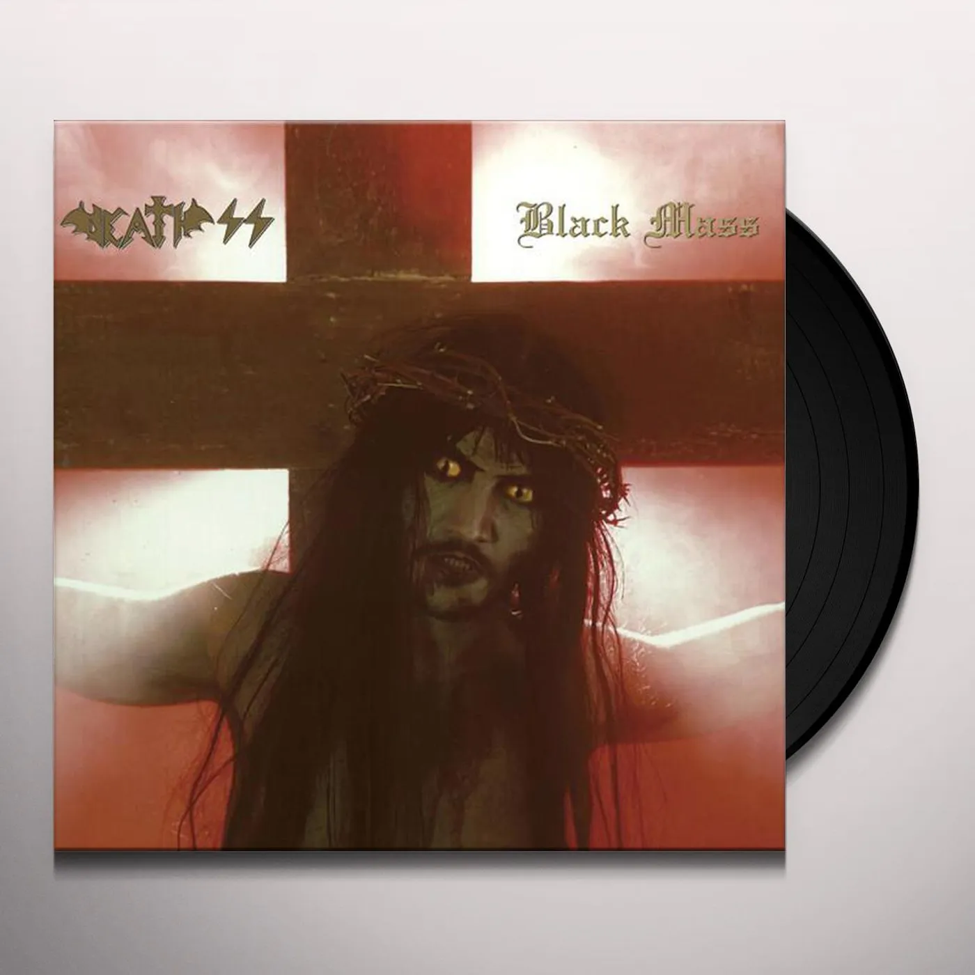 Death SS Black Mass Vinyl Record