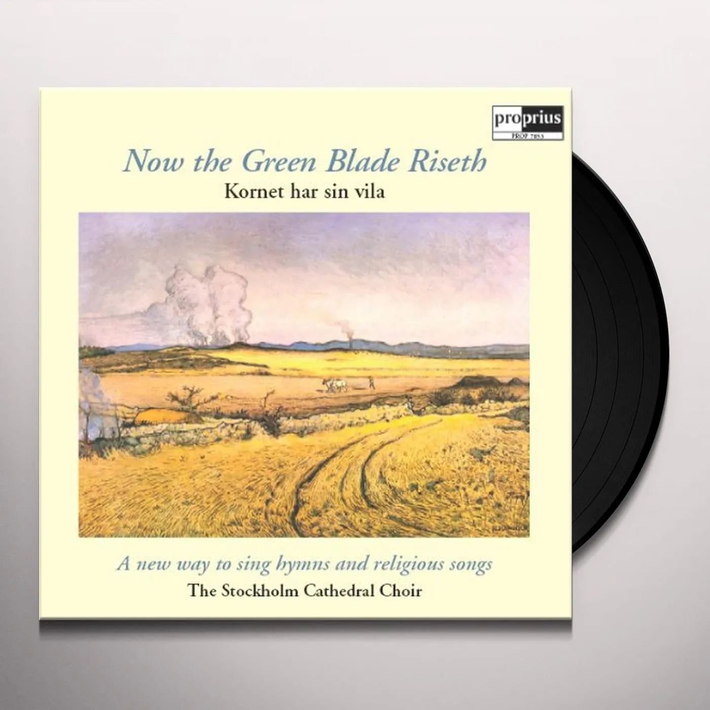 Stockholm Cathedral Choir Now the Green Blade Riseth Vinyl Record