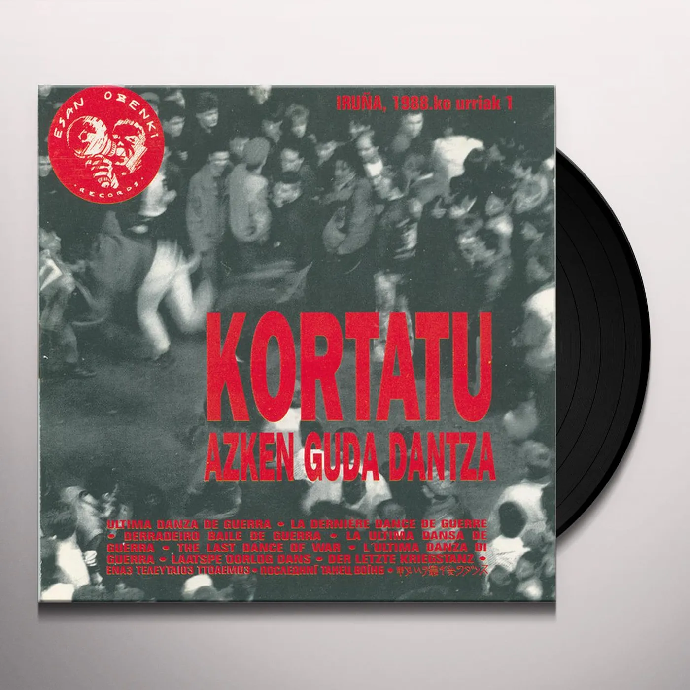 Kortatu Azken Guda Dantza Vinyl Record