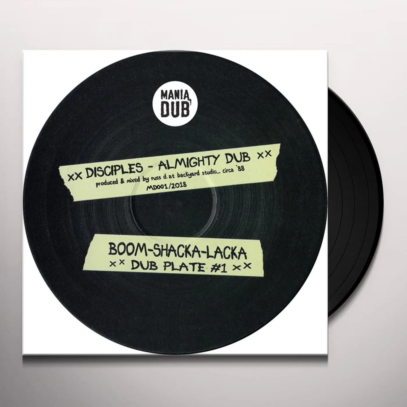 The Disciples Almighty Dub / Zion Rock Dub Vinyl Record