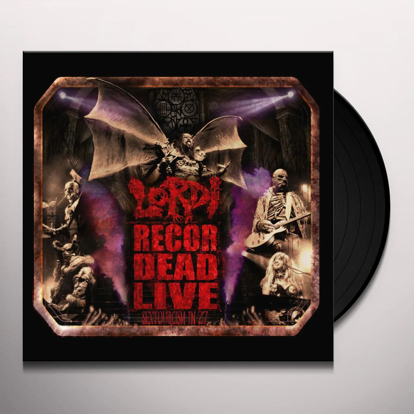 Lordi RECORDEAD LIVE: SEXTOURCISM IN Z7 Vinyl Record