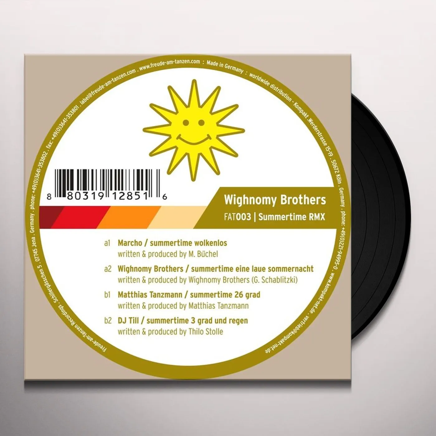 Wighnomy Brothers SUMMERTIME REMIXES Vinyl Record