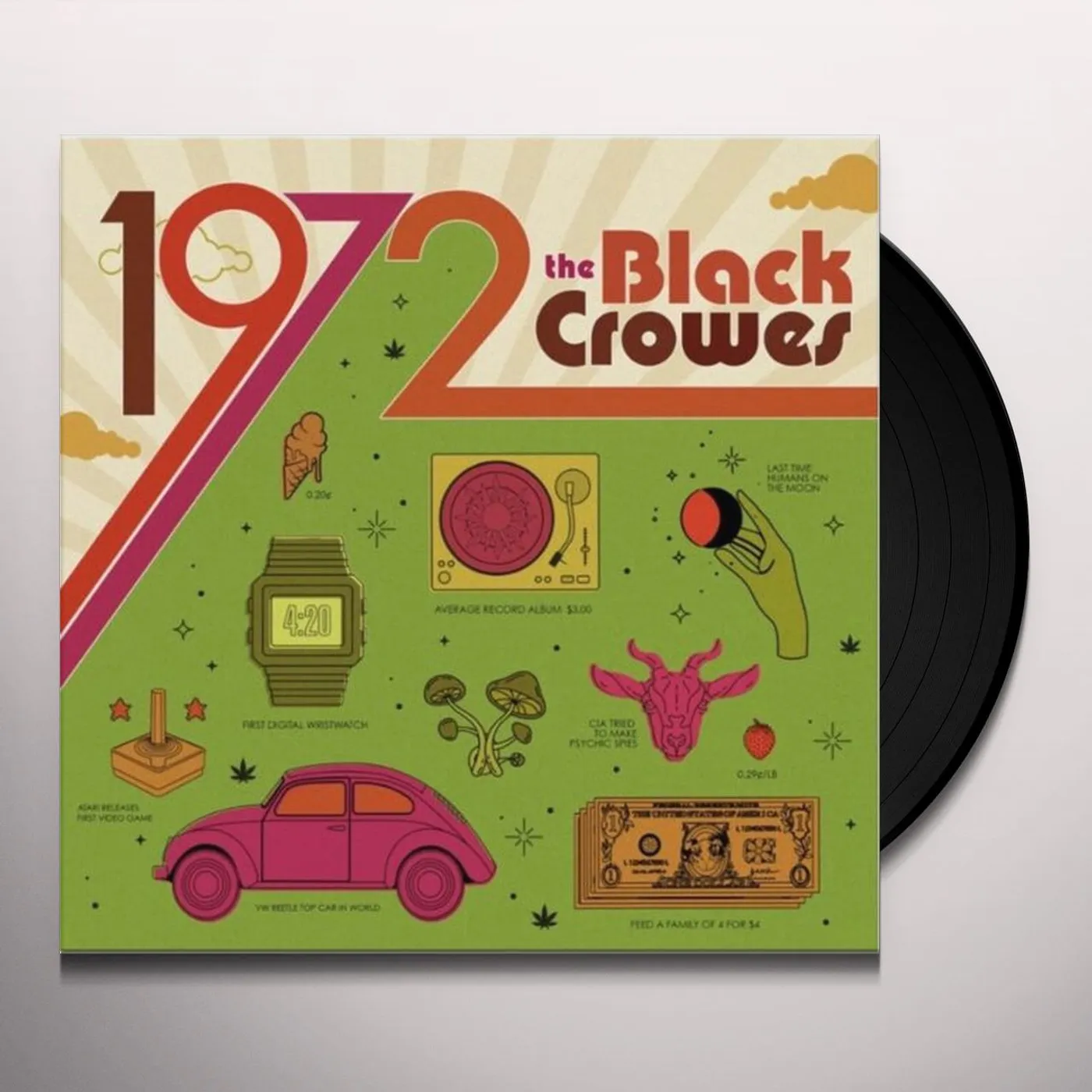 The Black Crowes 1972 Vinyl Record