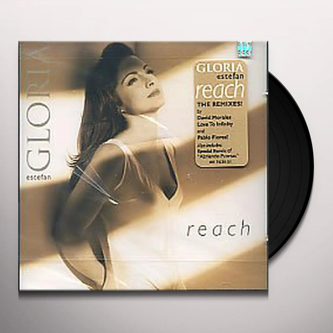 Gloria Estefan REACH / TRES DESEOS Vinyl Record