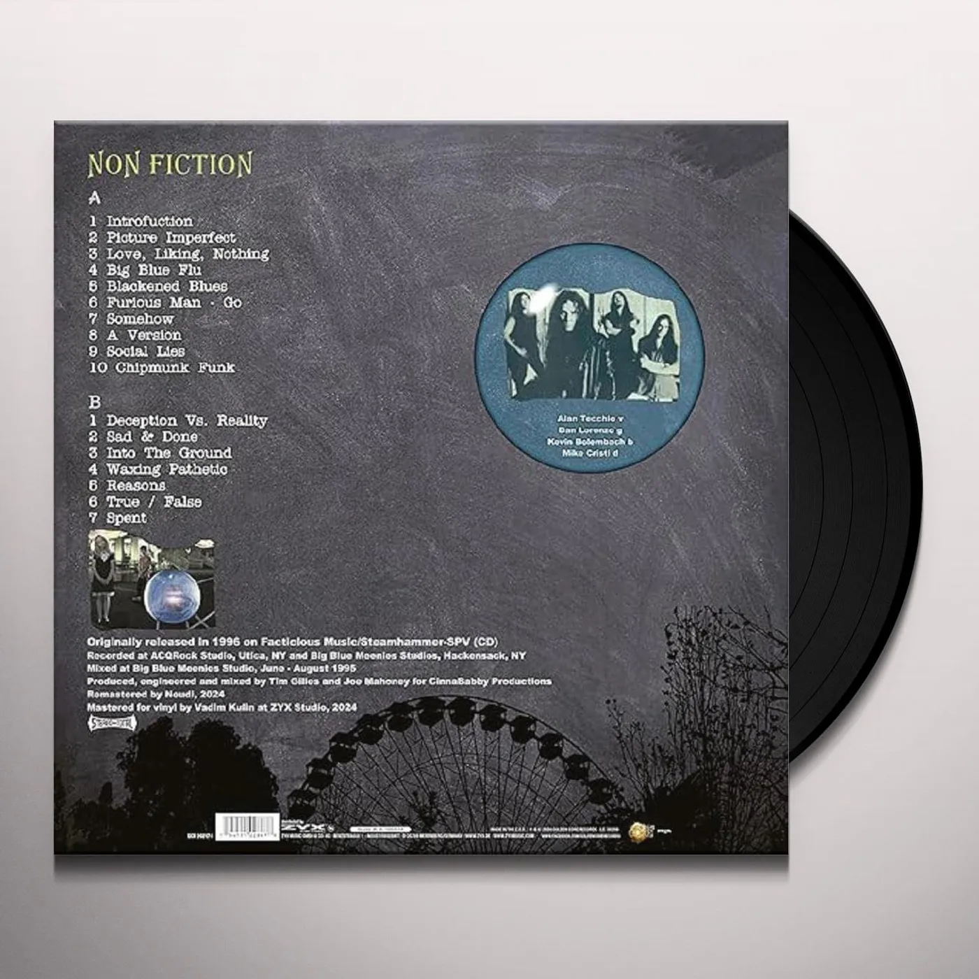 Fiction Non Fiction It's A Wonderful Lie (1996) Vinyl Record