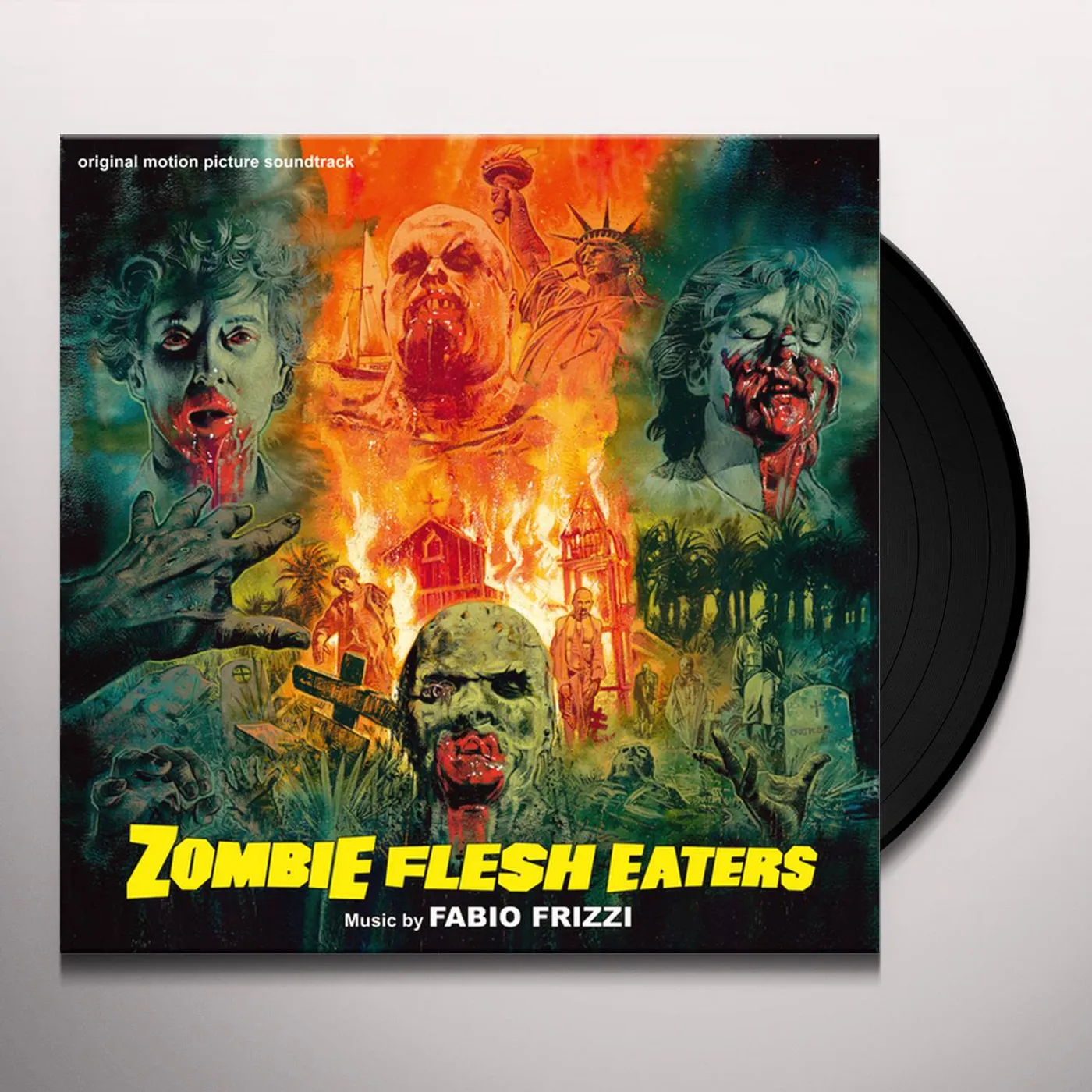Fabio Frizzi ZOMBIE FLESH EATERS / Original Soundtrack Vinyl Record