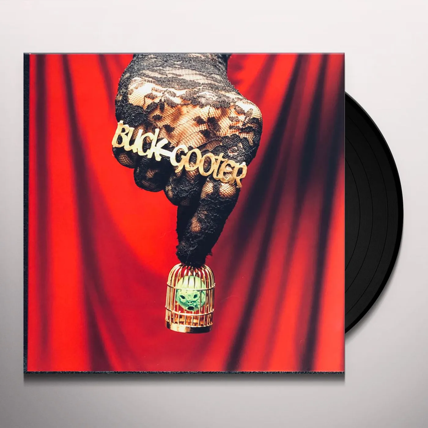Buck Gooter HEAD IN A BIRD CAGE (DL CARD) Vinyl Record