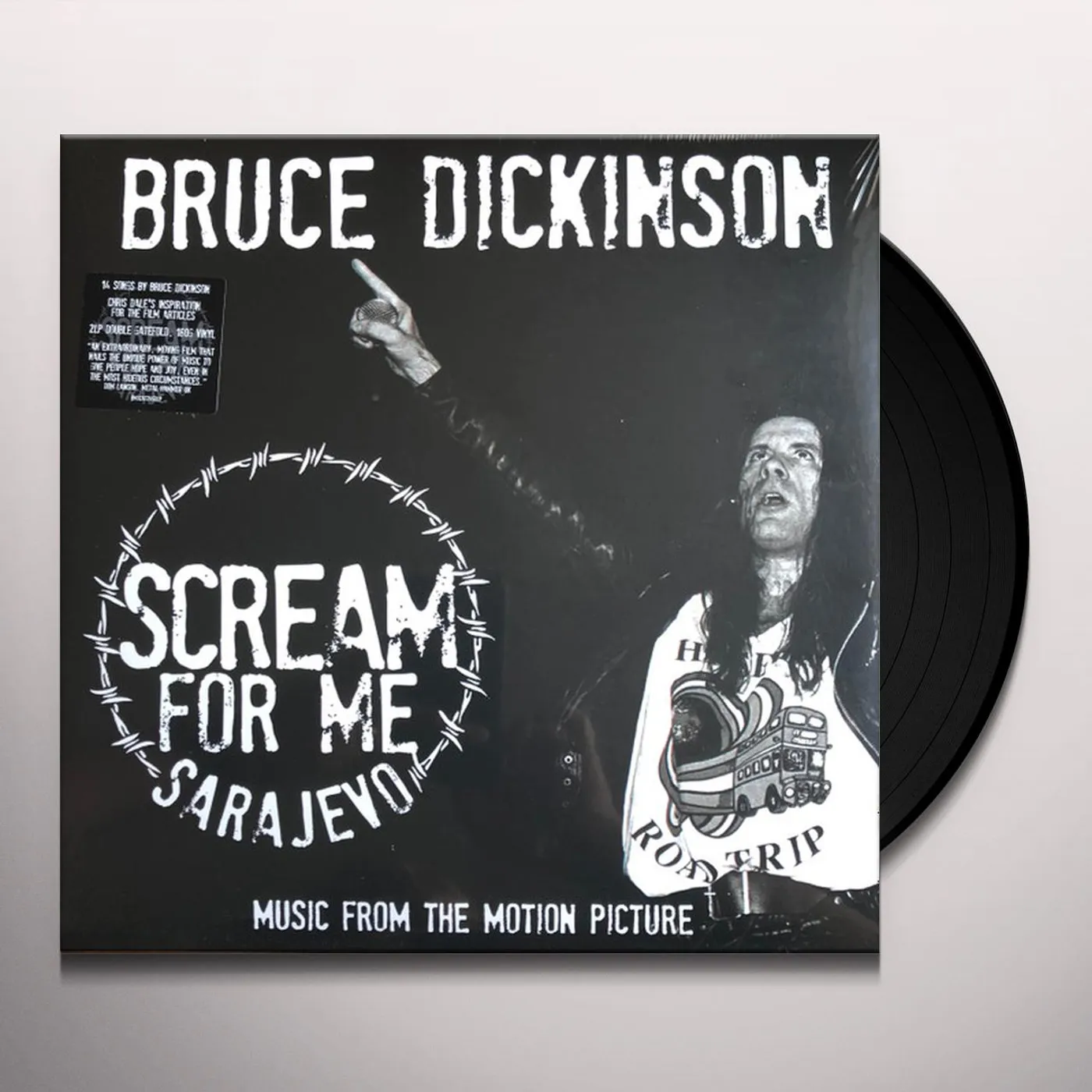 Bruce Dickinson Scream For Me Sarajevo Vinyl Record