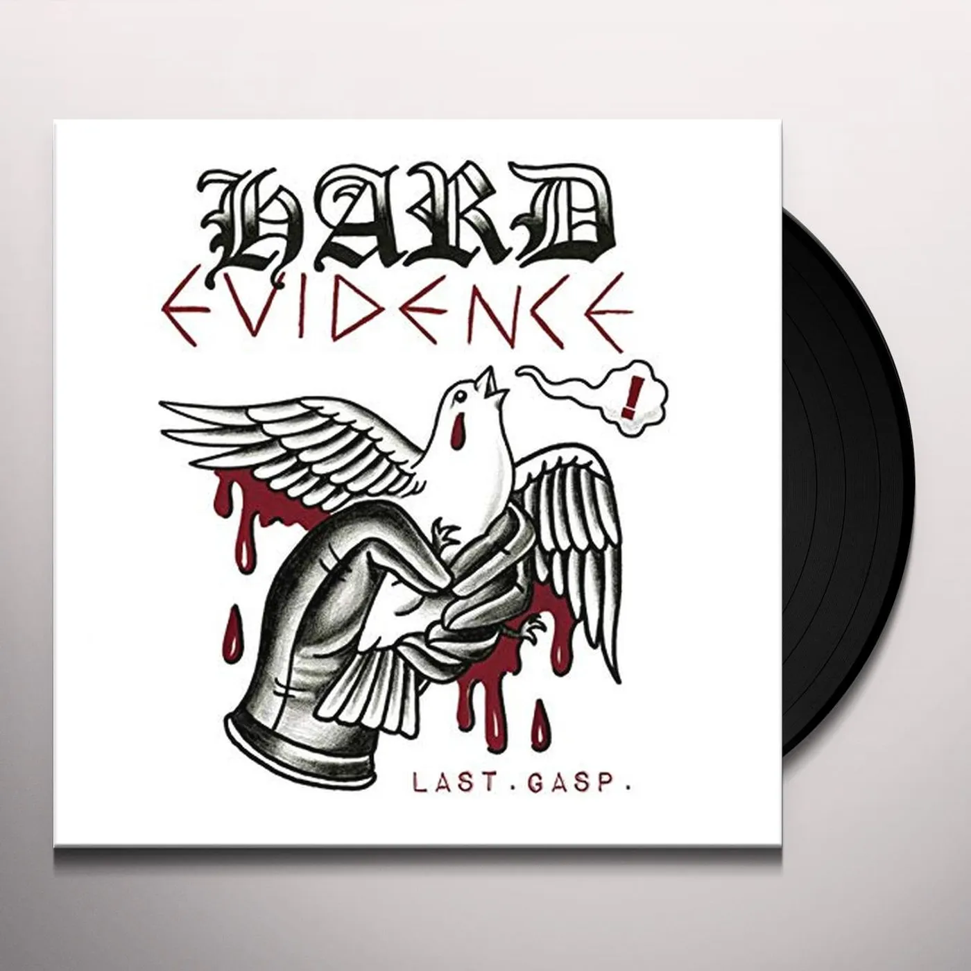 Hard Evidence Last Gasp Vinyl Record