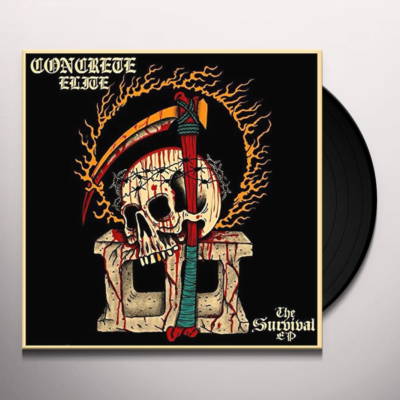 Concrete Elite SURVIVAL Vinyl Record