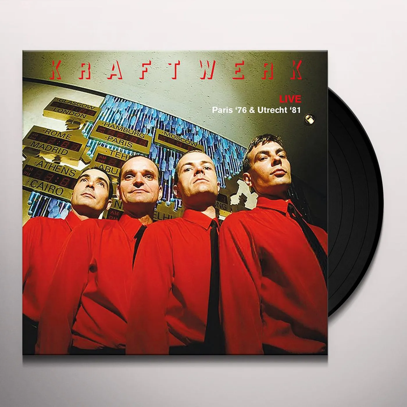 Kraftwerk LIVE PARIS 76 & UTRECHT 81 Vinyl Record