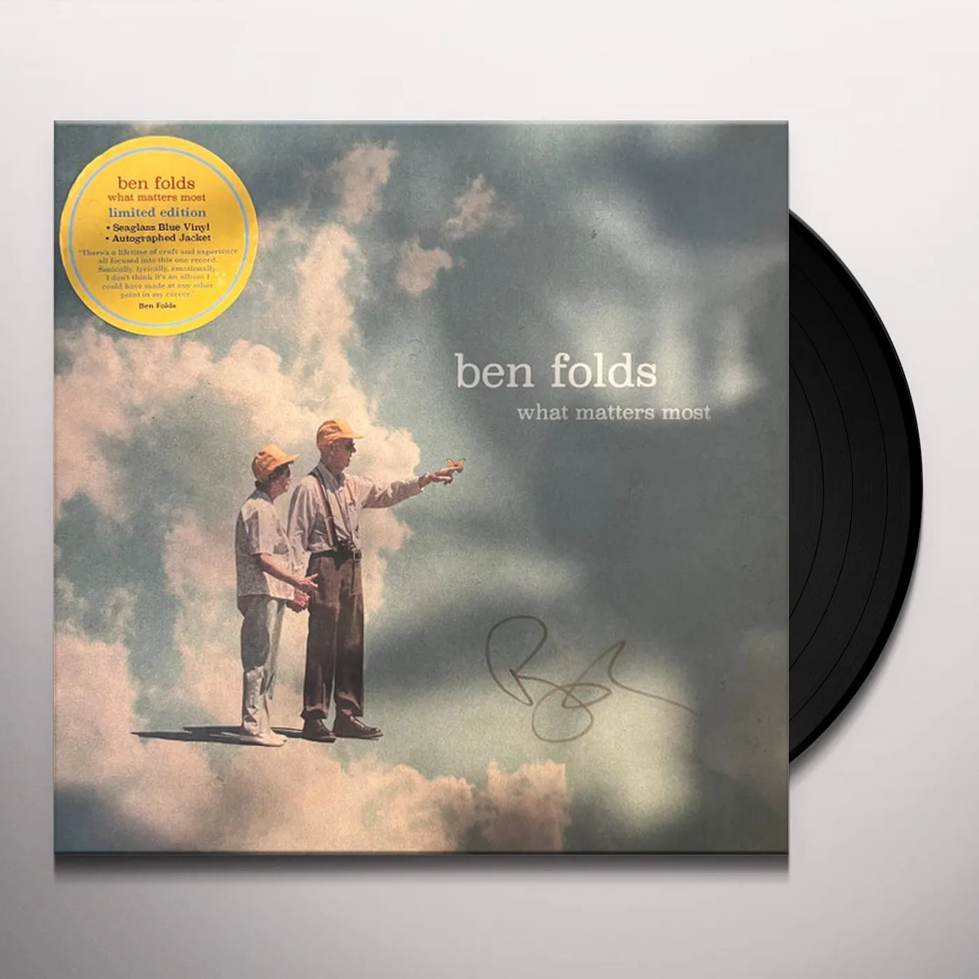 Ben Folds WHAT MATTERS MOST Vinyl Record