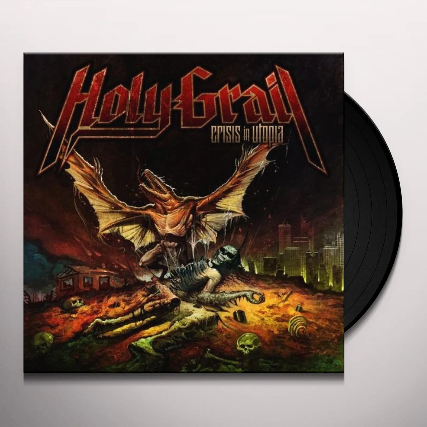 Holy Grail Crisis In Utopia Vinyl Record