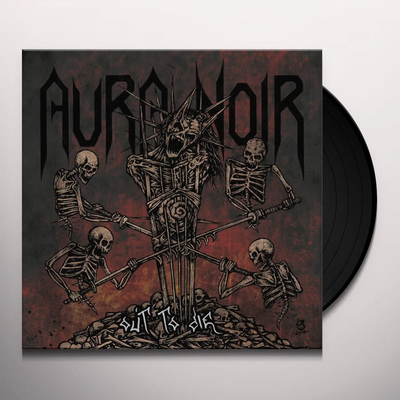 Aura Noir Out to Die Vinyl Record
