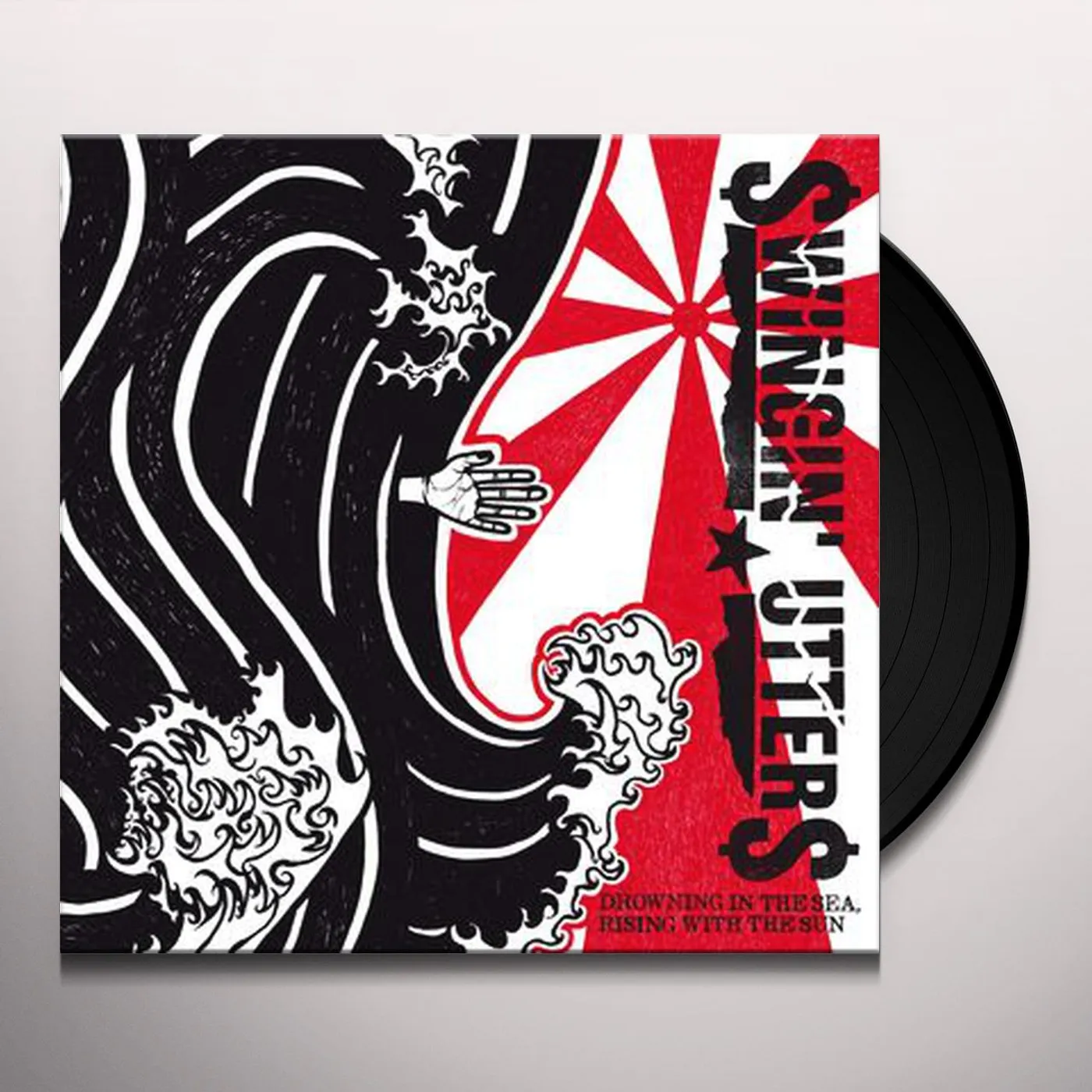 Swingin' Utters DROWNING IN THE SEA RISING WITH THE SUN Vinyl Record